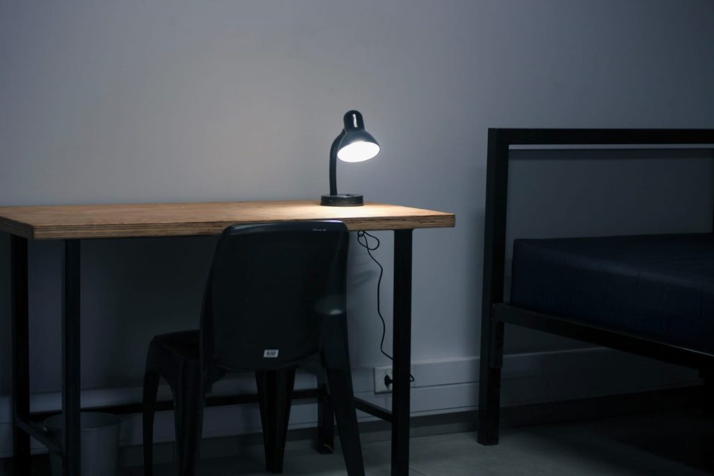 Student Accommodation Rooms with Study Desk